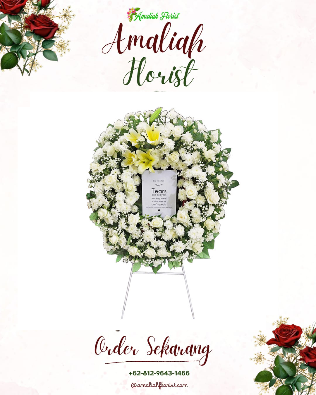 Krans Bunga Duka Mayang